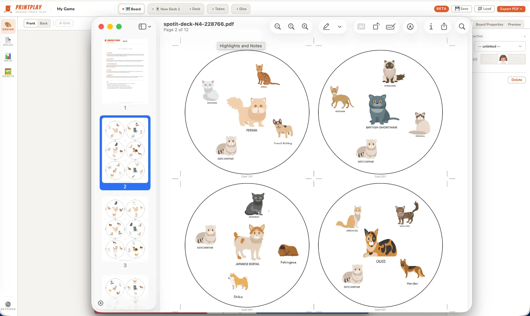 Screenshot 4 of PrintPlay Studio