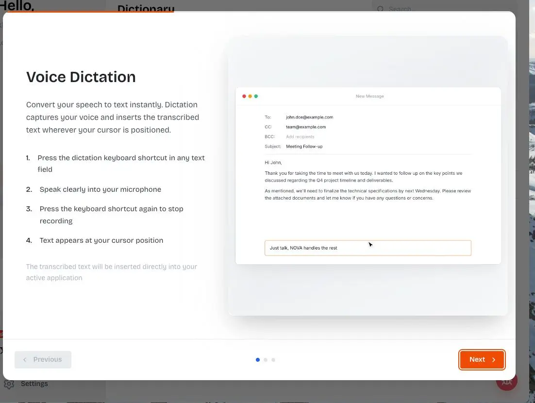Screenshot 1 of Nova