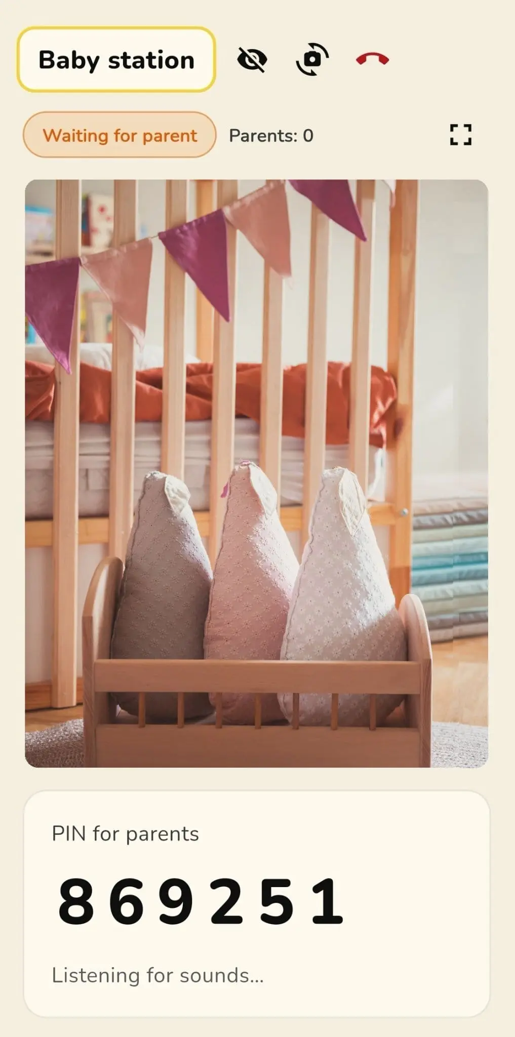 Screenshot 3 of Baby Monitor - Private Video Nanny Cam