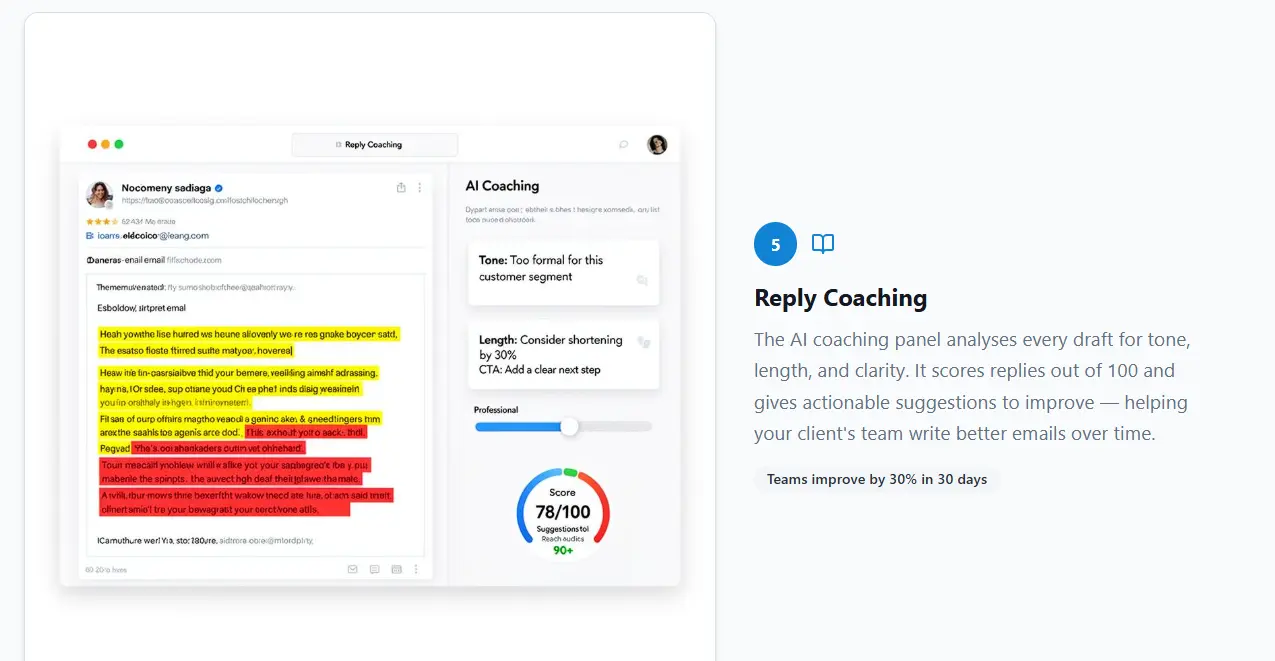 Screenshot 1 of ReplyLoop - Email Reply Optimisation