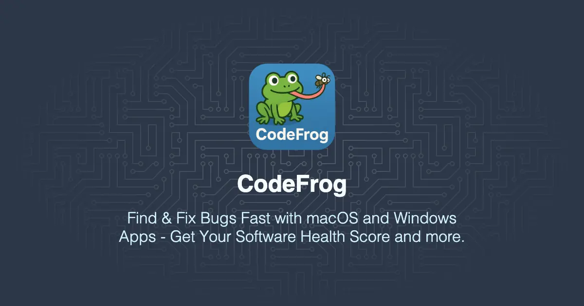 Screenshot 1 of CodeFrog