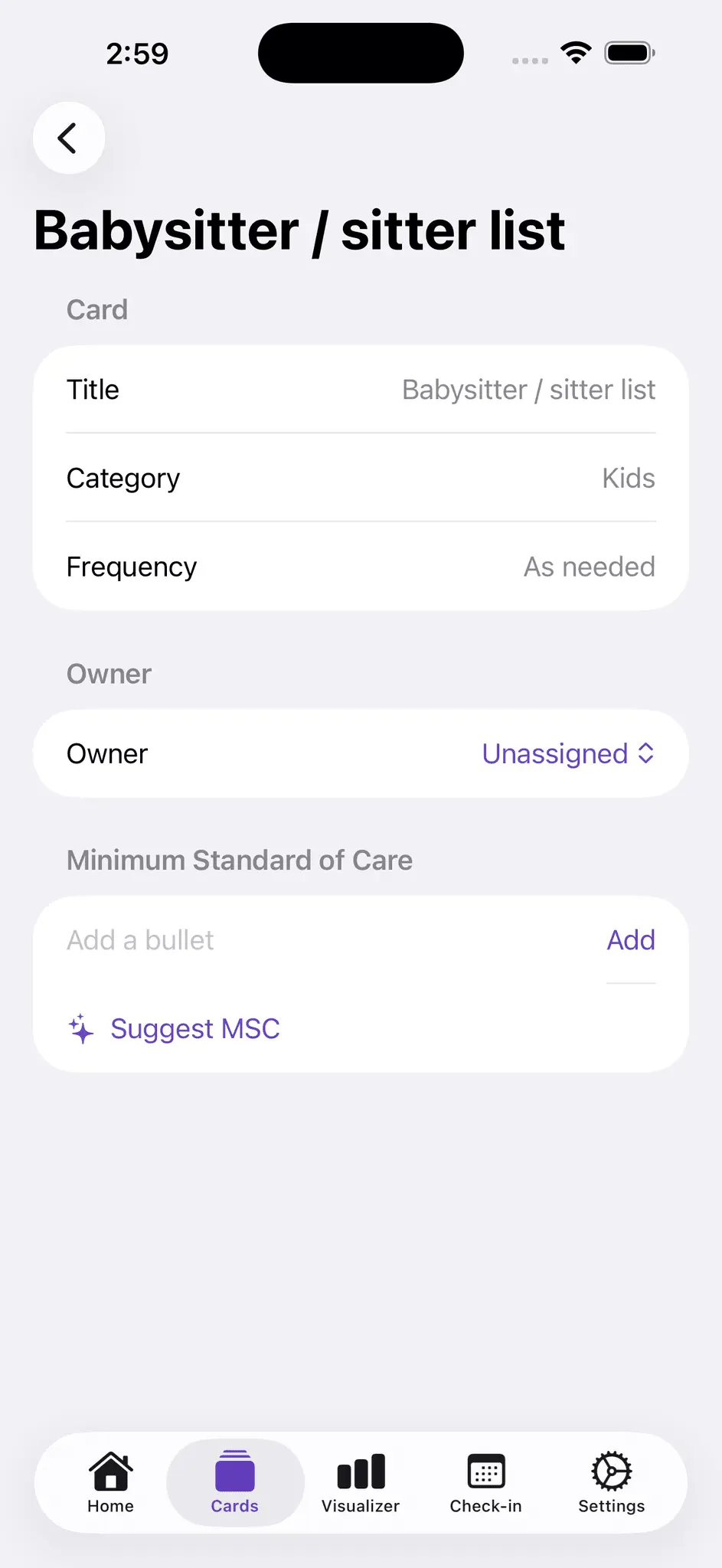 Screenshot 6 of FairShare: Mental Load