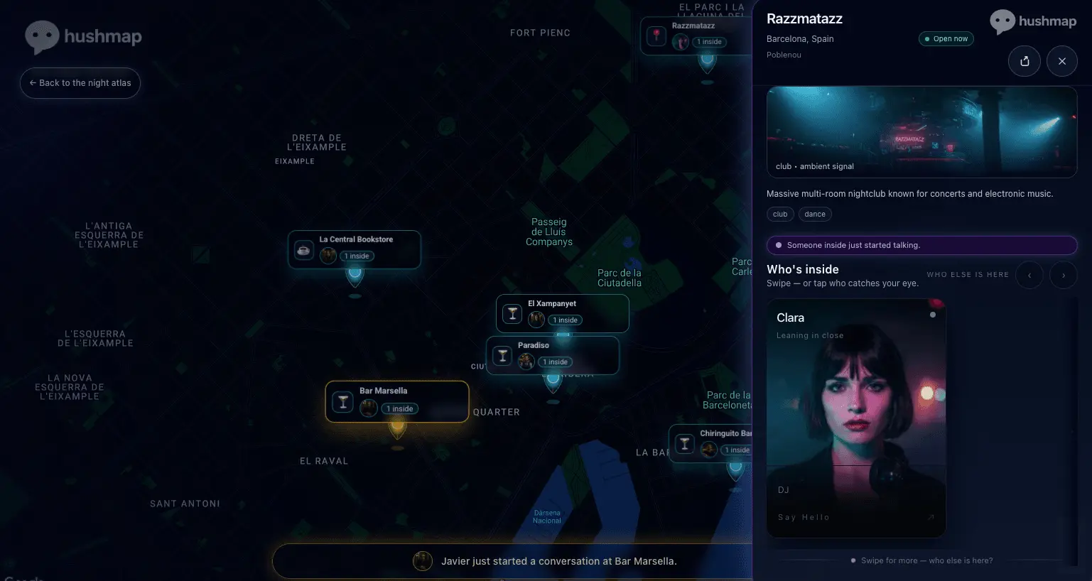 Screenshot 3 of Hushmap
