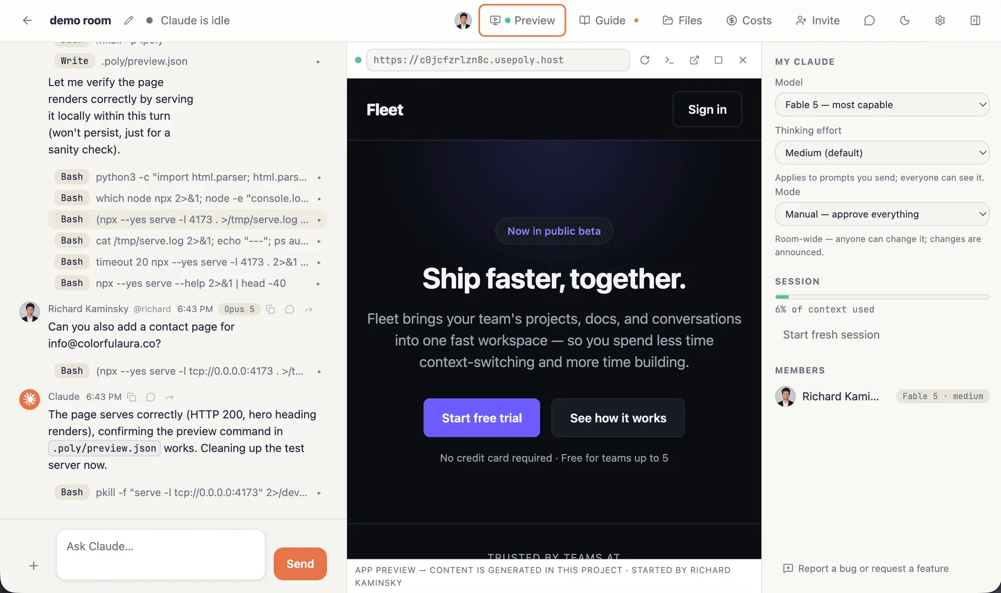 Screenshot 1 of Poly