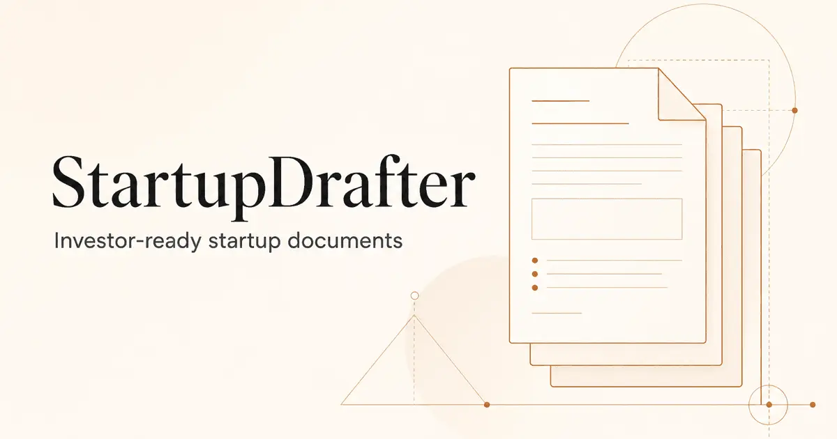 Screenshot 1 of StartupDrafter