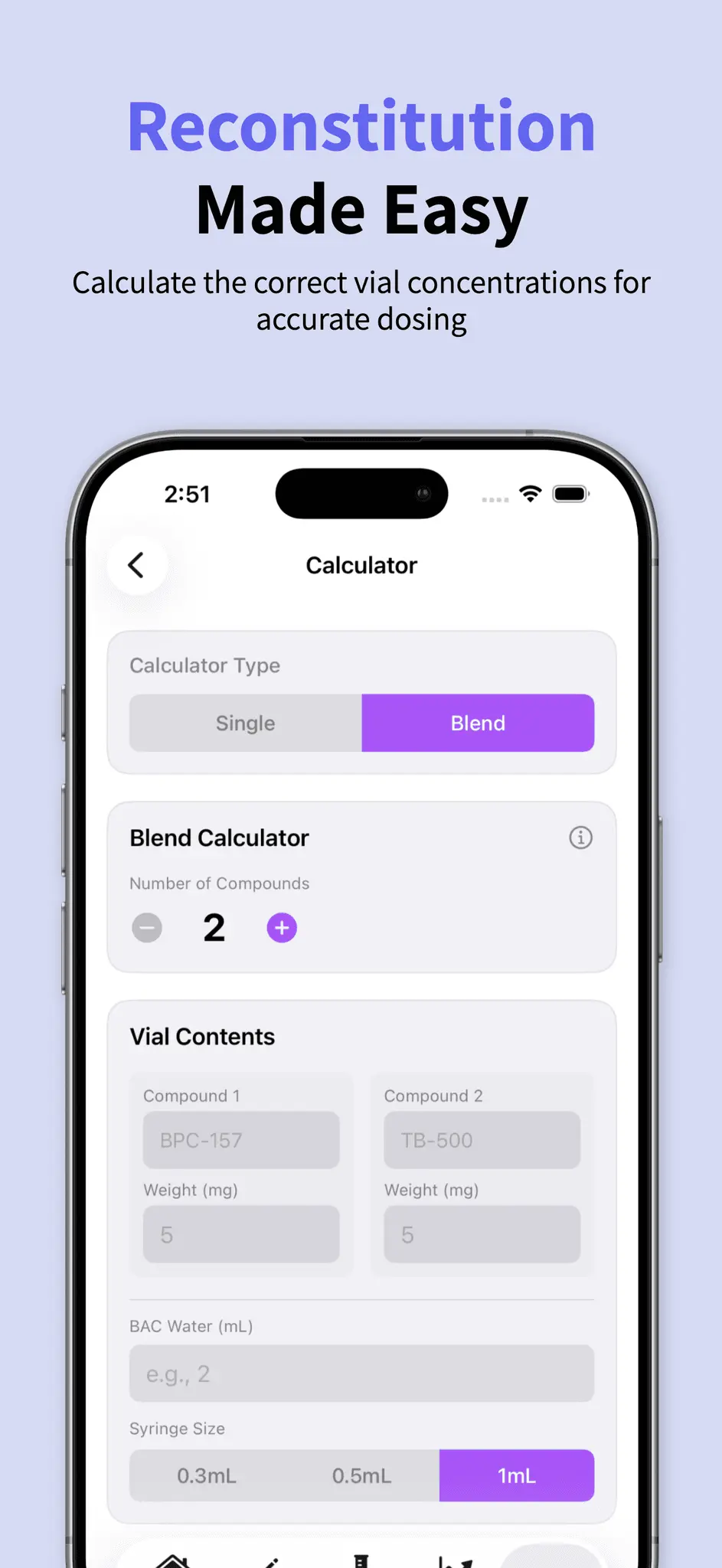 Screenshot 2 of VeriPep Tracker
