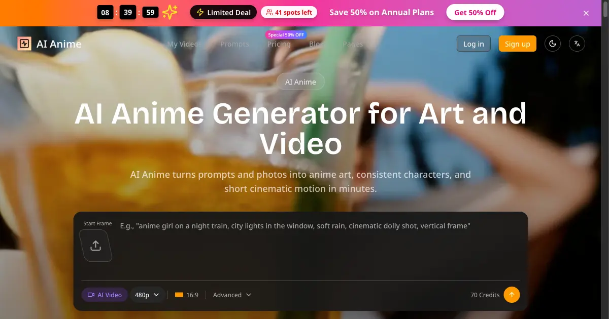 Screenshot 2 of AI Anime Generator