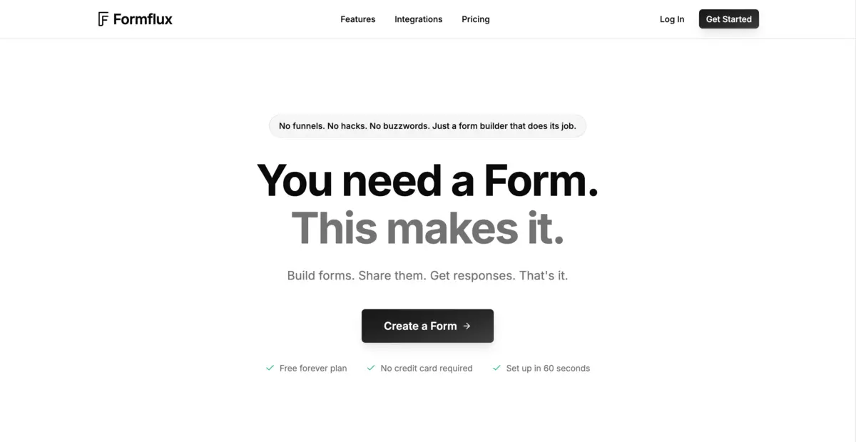 Screenshot 1 of FormFlux