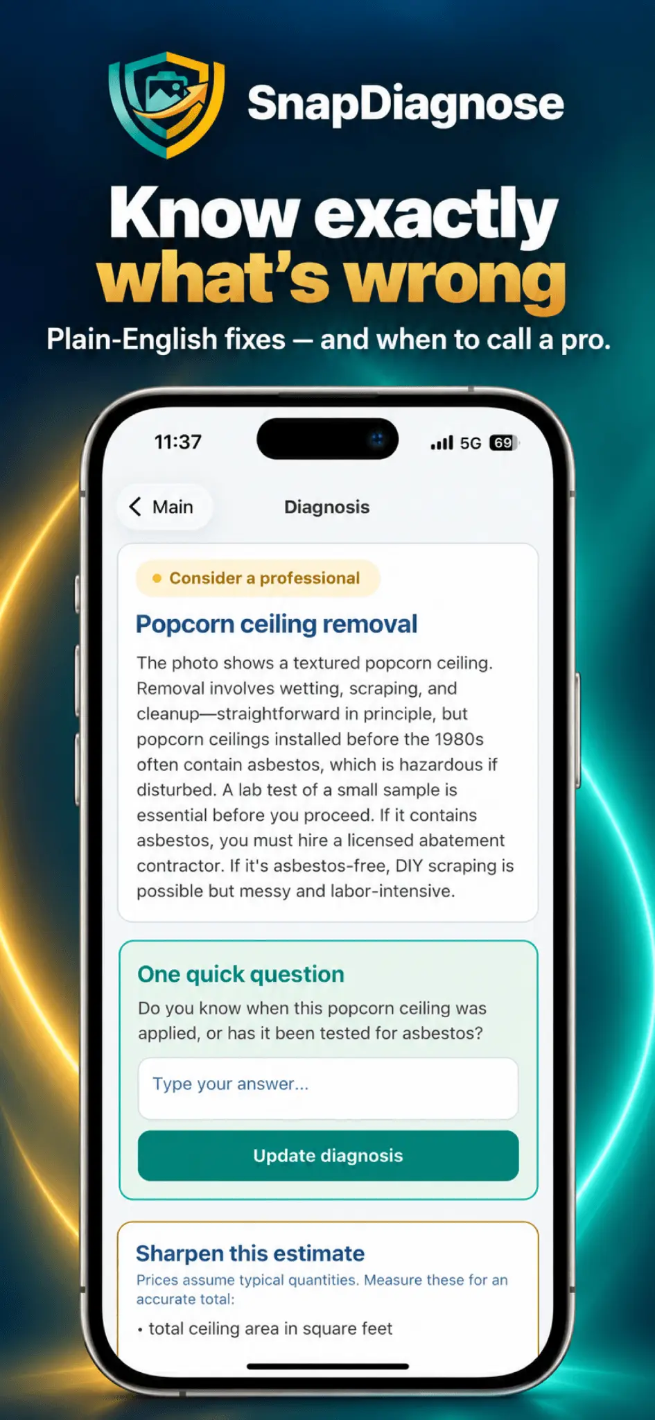 Screenshot 4 of SnapDiagnose