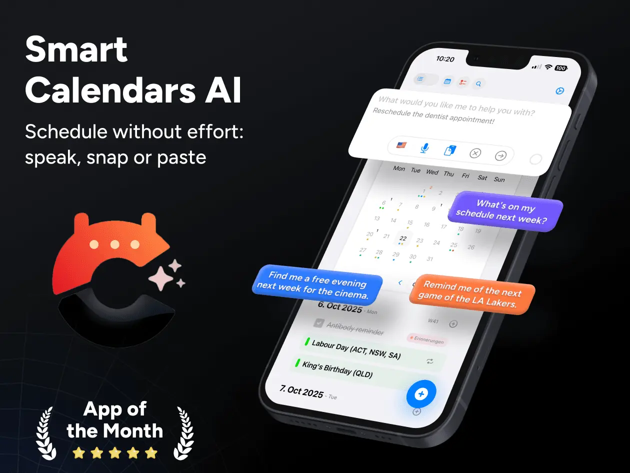 Screenshot 3 of Smart Calendars AI