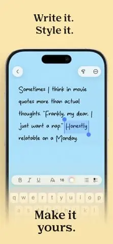 Screenshot 5 of FontNotes
