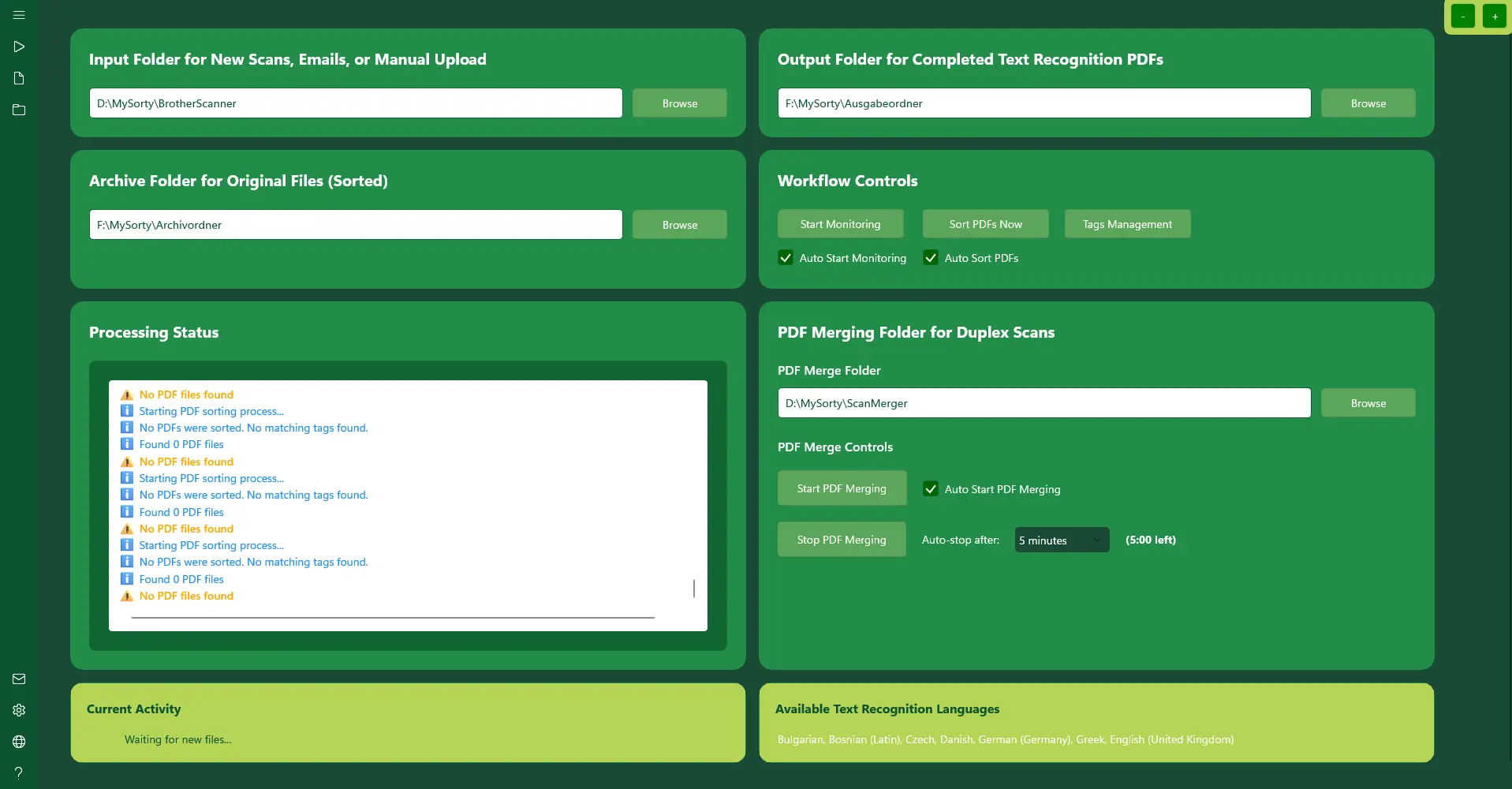Screenshot 3 of MySorty: PDF sorting & e-invoicing