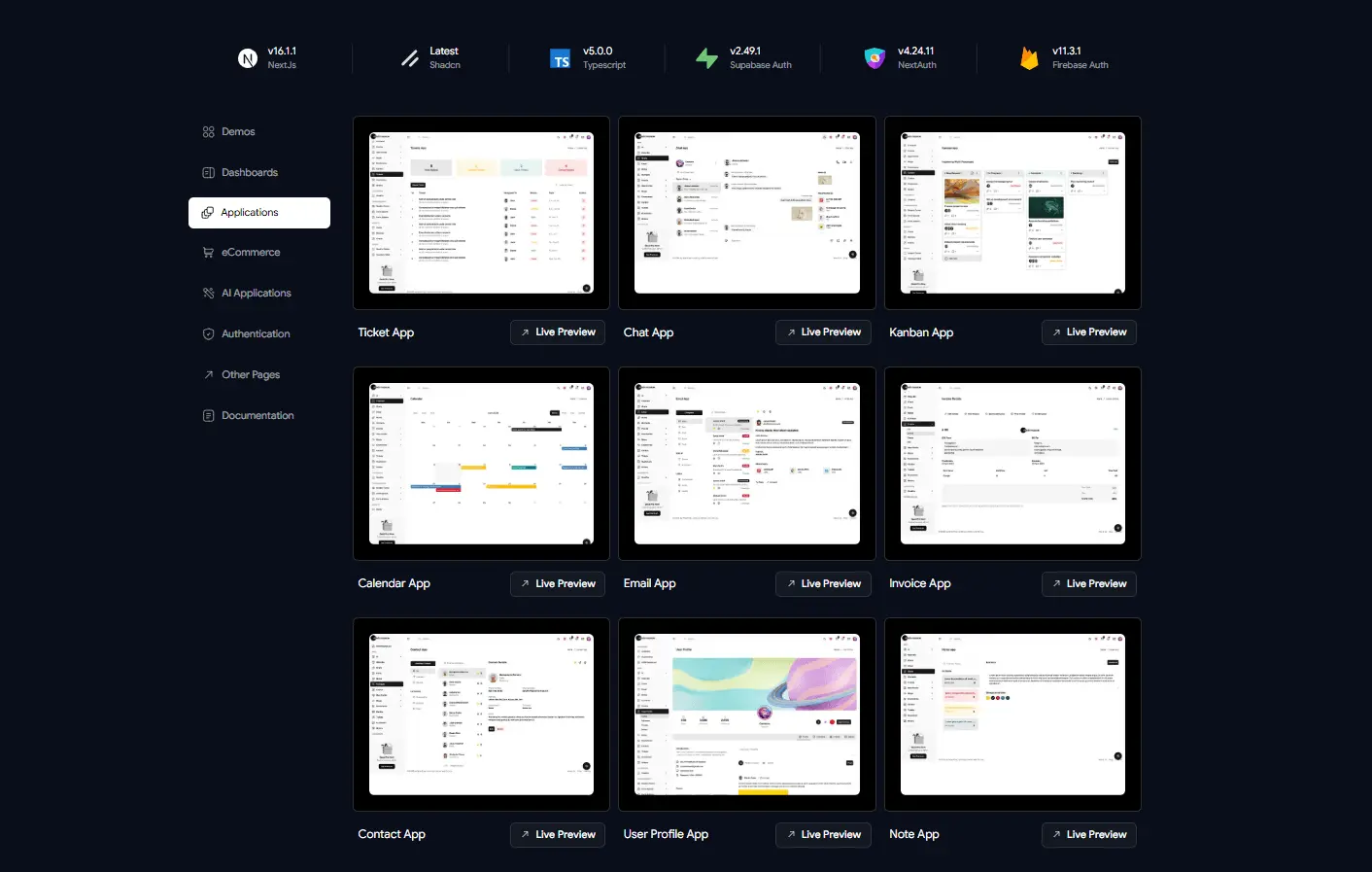 Screenshot 10 of Shadcn Space