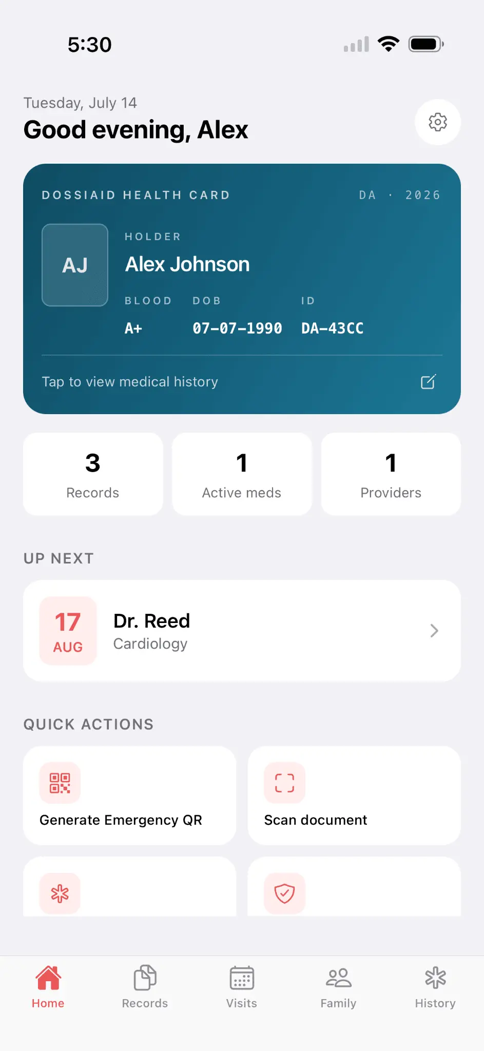 Screenshot 1 of DossiAid