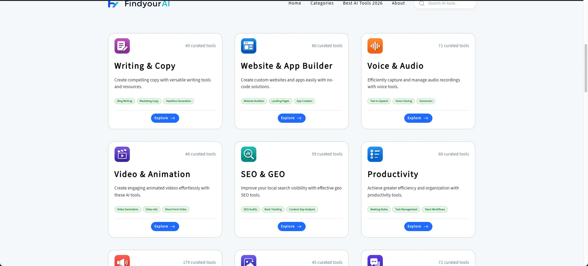 Screenshot 2 of FindyourAI