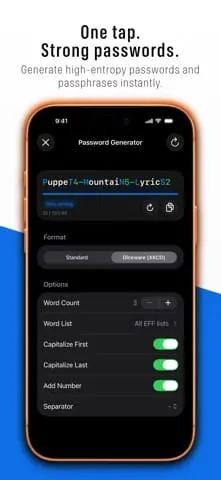 Screenshot 2 of Talos Password Manager