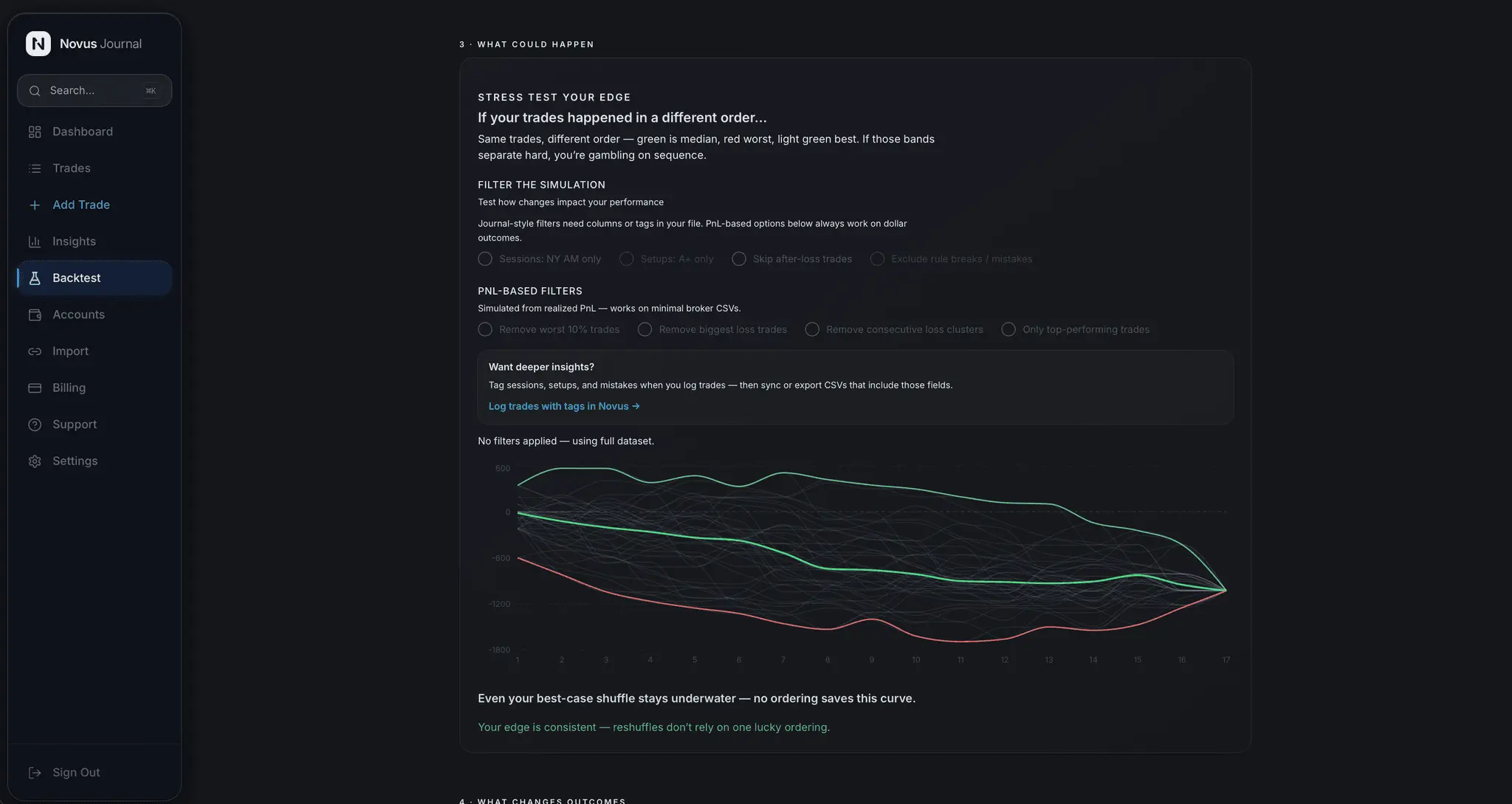 Screenshot 5 of Novus Journal