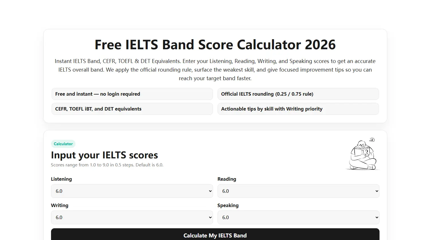 Screenshot 1 of IELTS Writing Practice & AI Checker