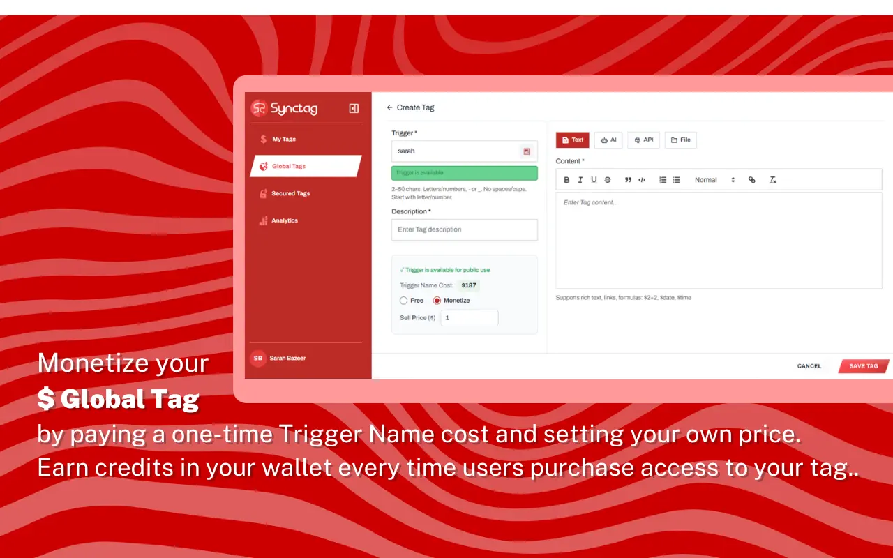 Screenshot 3 of SyncTag
