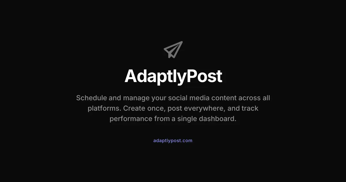 Screenshot 1 of AdaptlyPost