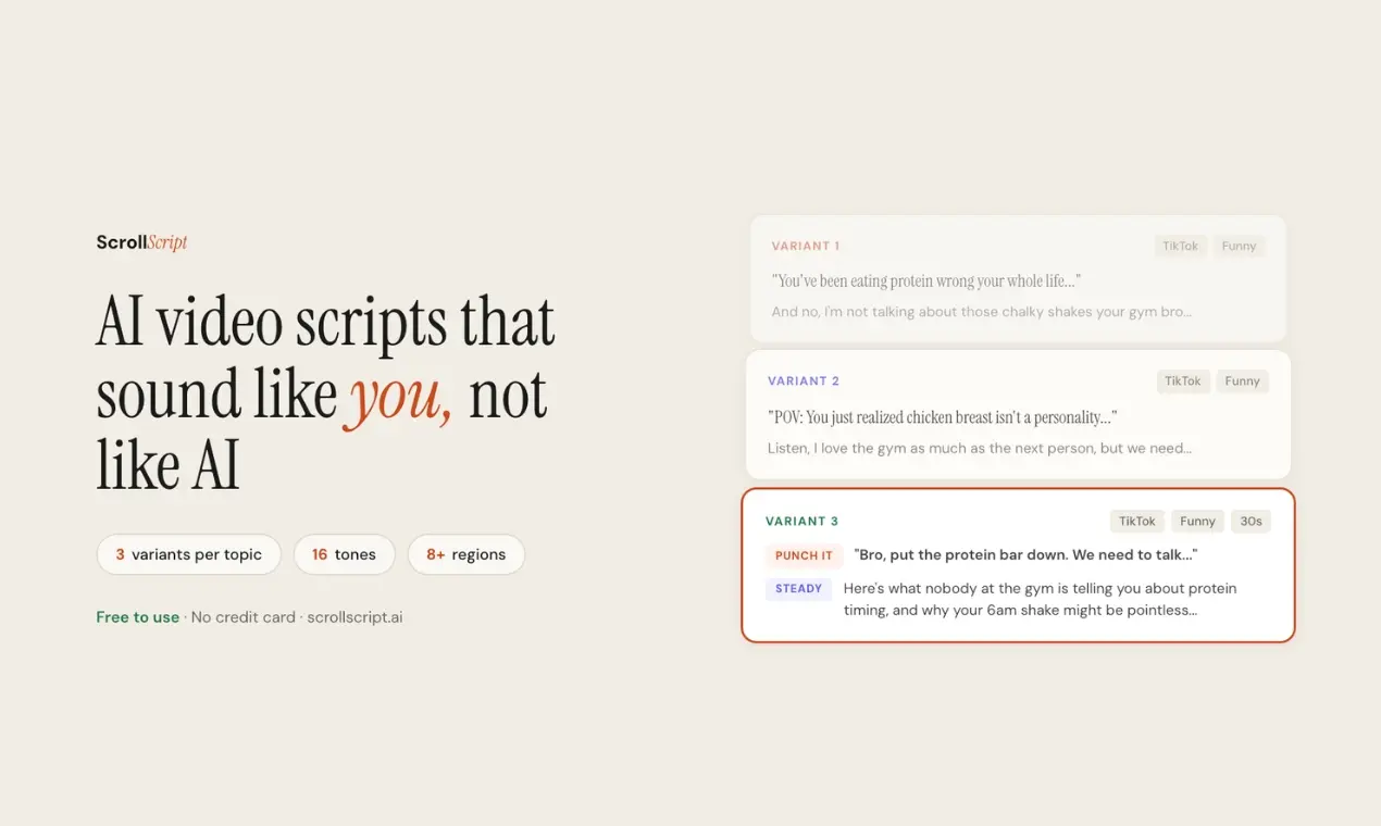 Screenshot 1 of ScrollScript