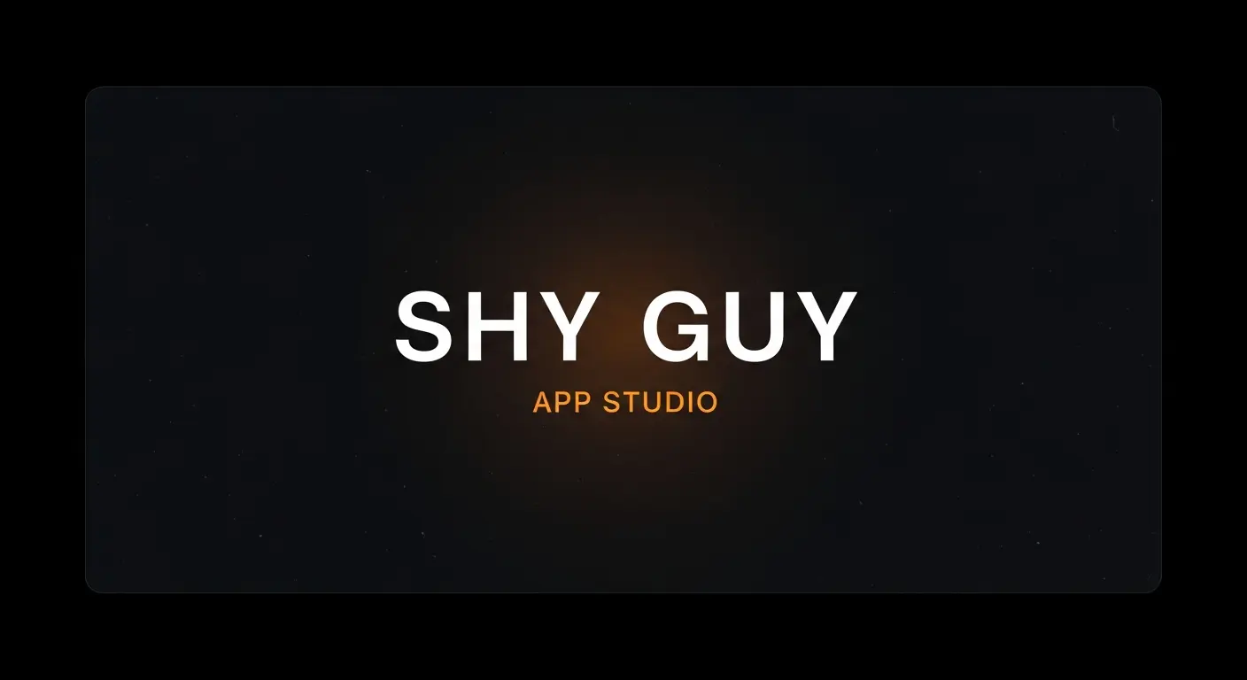 Screenshot 1 of Shy Guy — App Studio