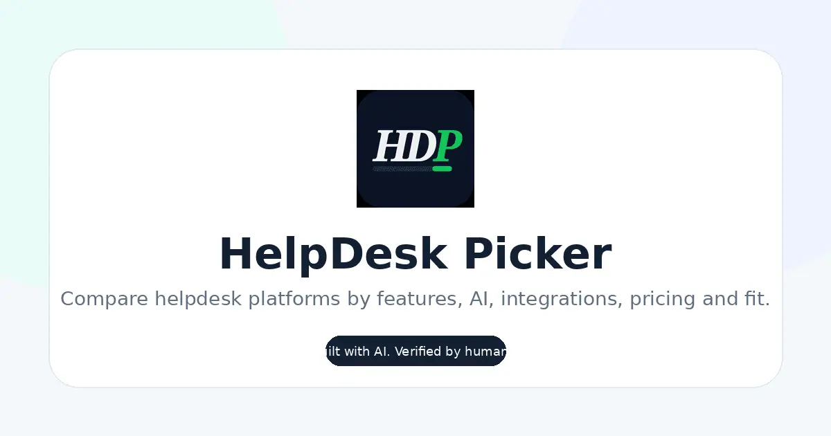 Screenshot 1 of HelpDesk Picker