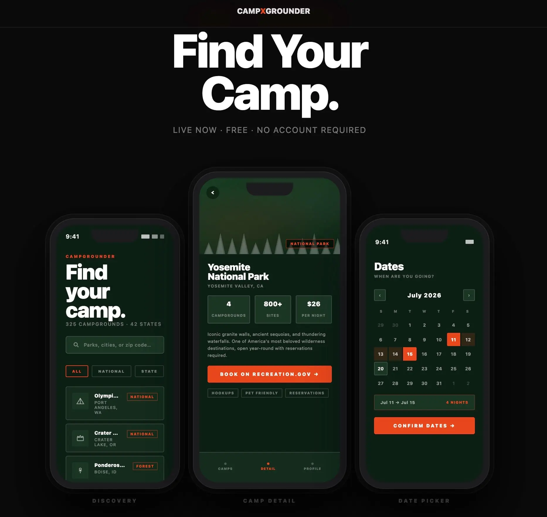 Screenshot 4 of Campgrounder