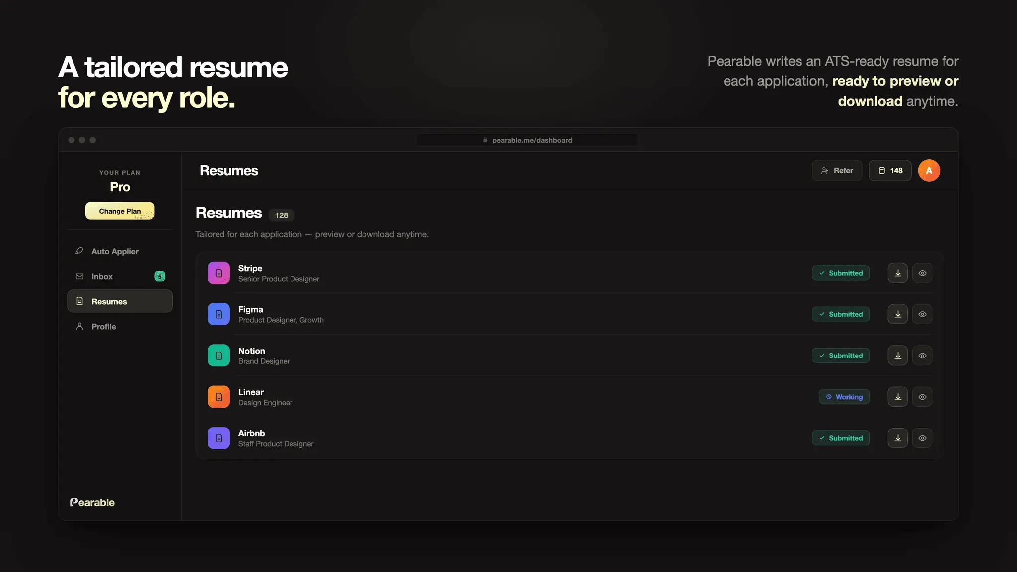 Screenshot 3 of Pearable