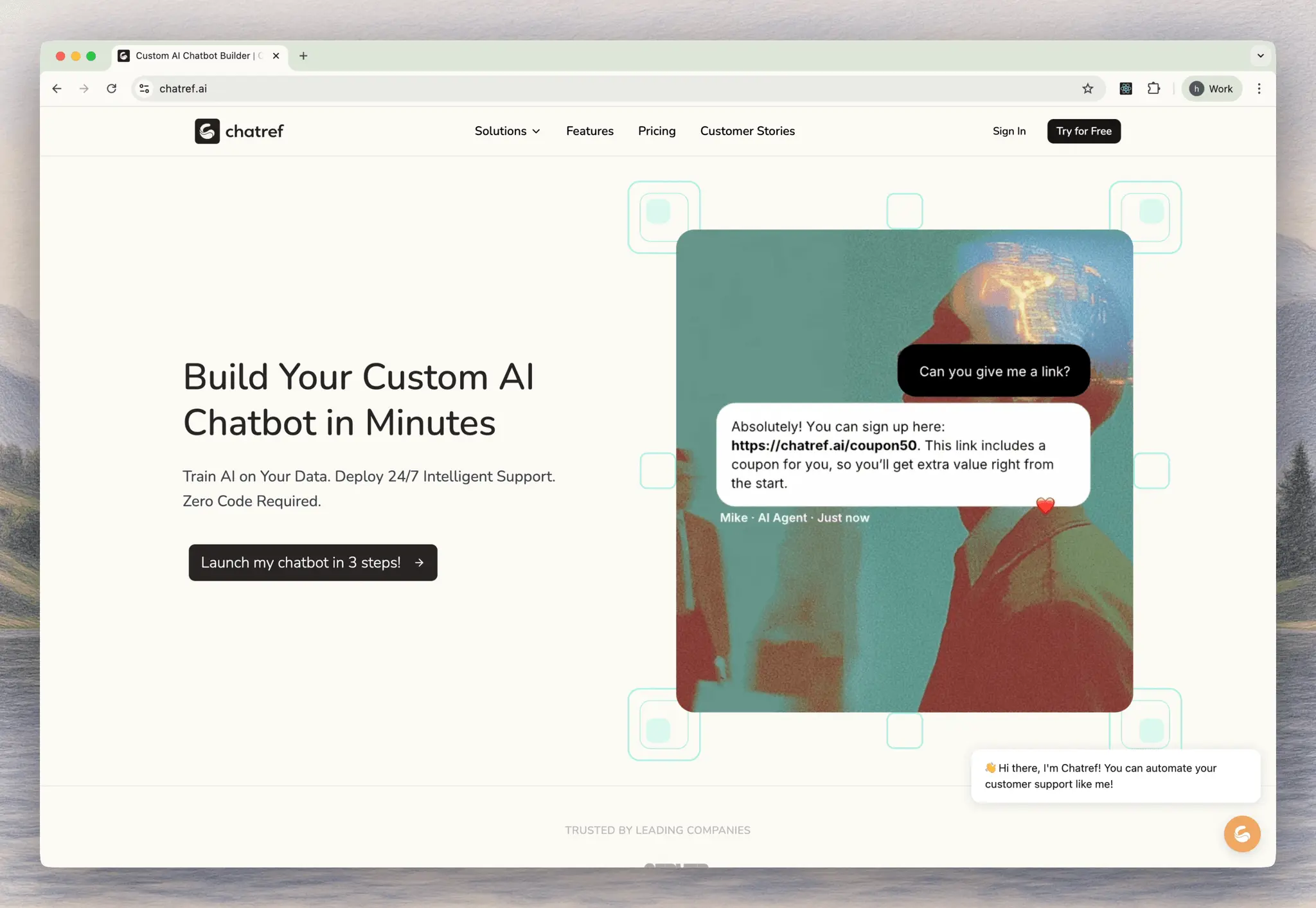 Screenshot 1 of Chatref