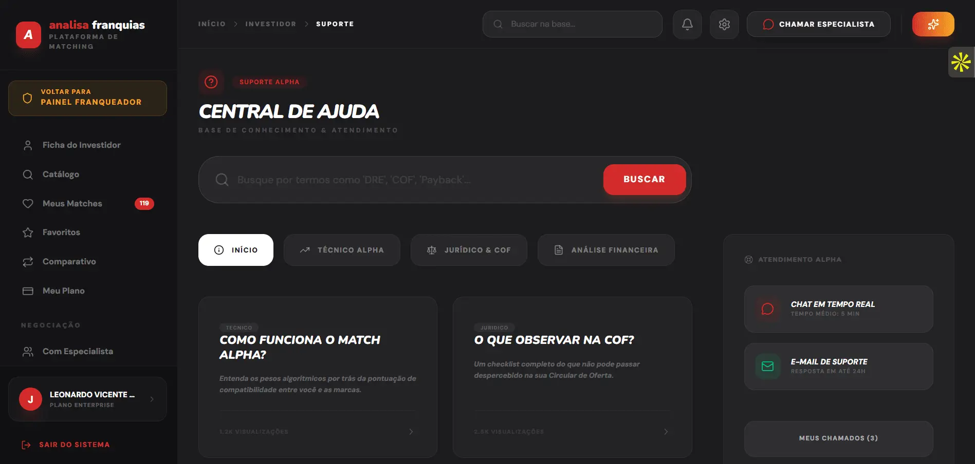 Screenshot 7 of Analisa Franquias