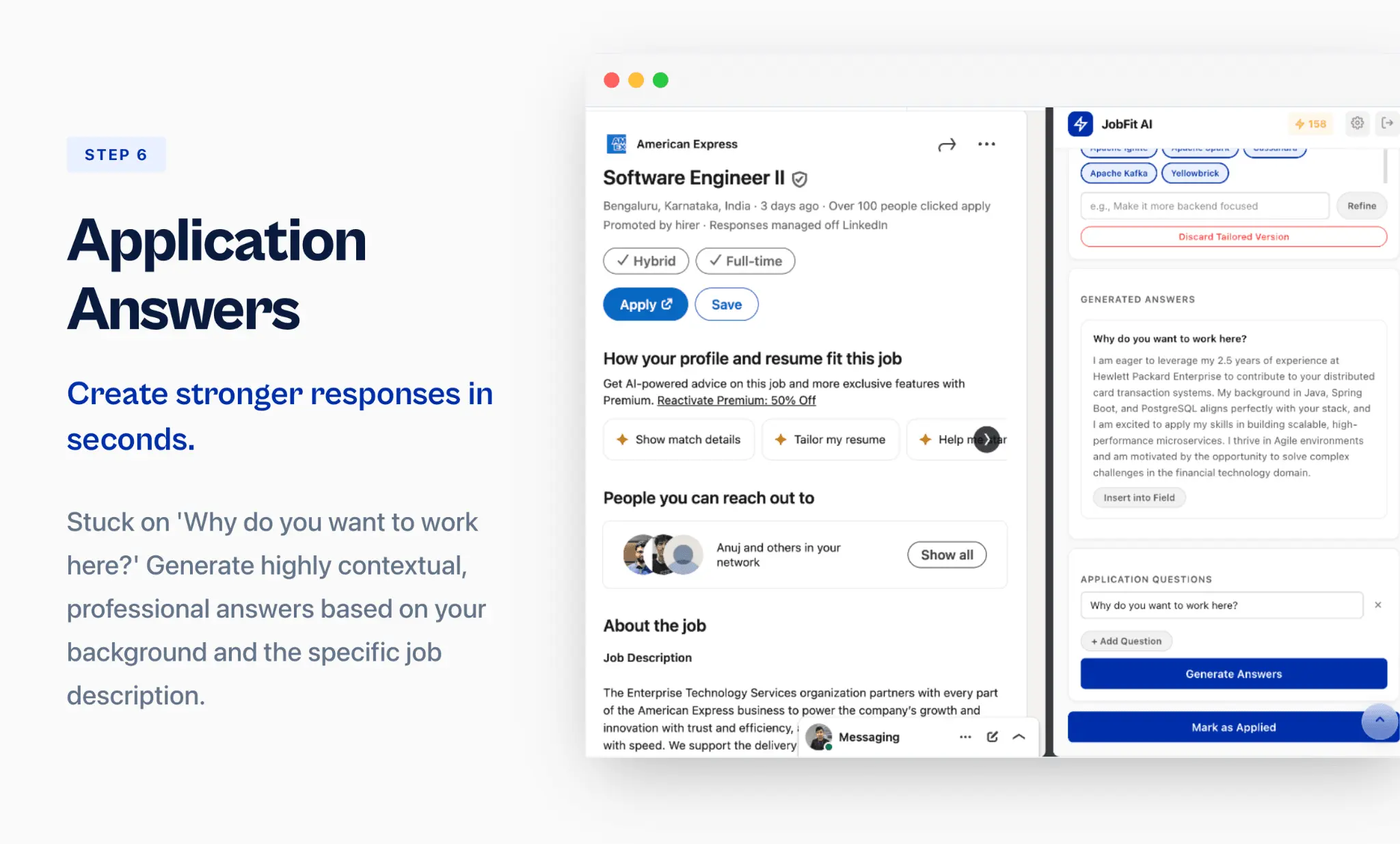 Screenshot 6 of JobFit AI - Resume Tailoring & Scoring