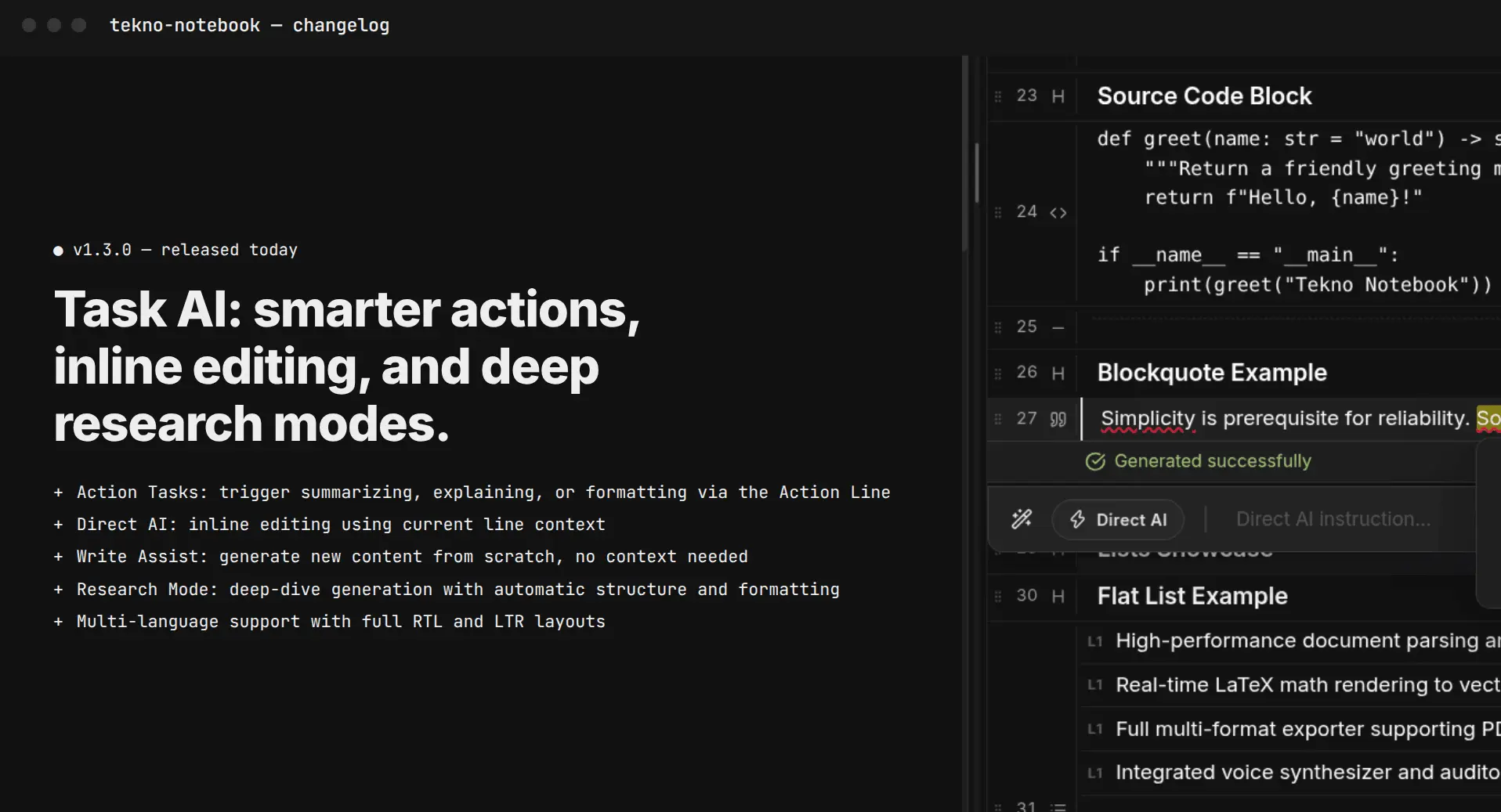 Screenshot 2 of Tekno Notebook