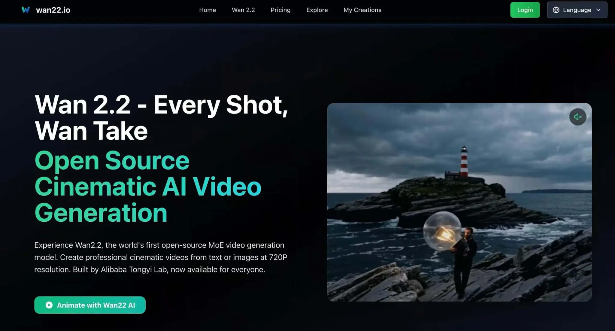 Screenshot 1 of Wan2.2 Video generation