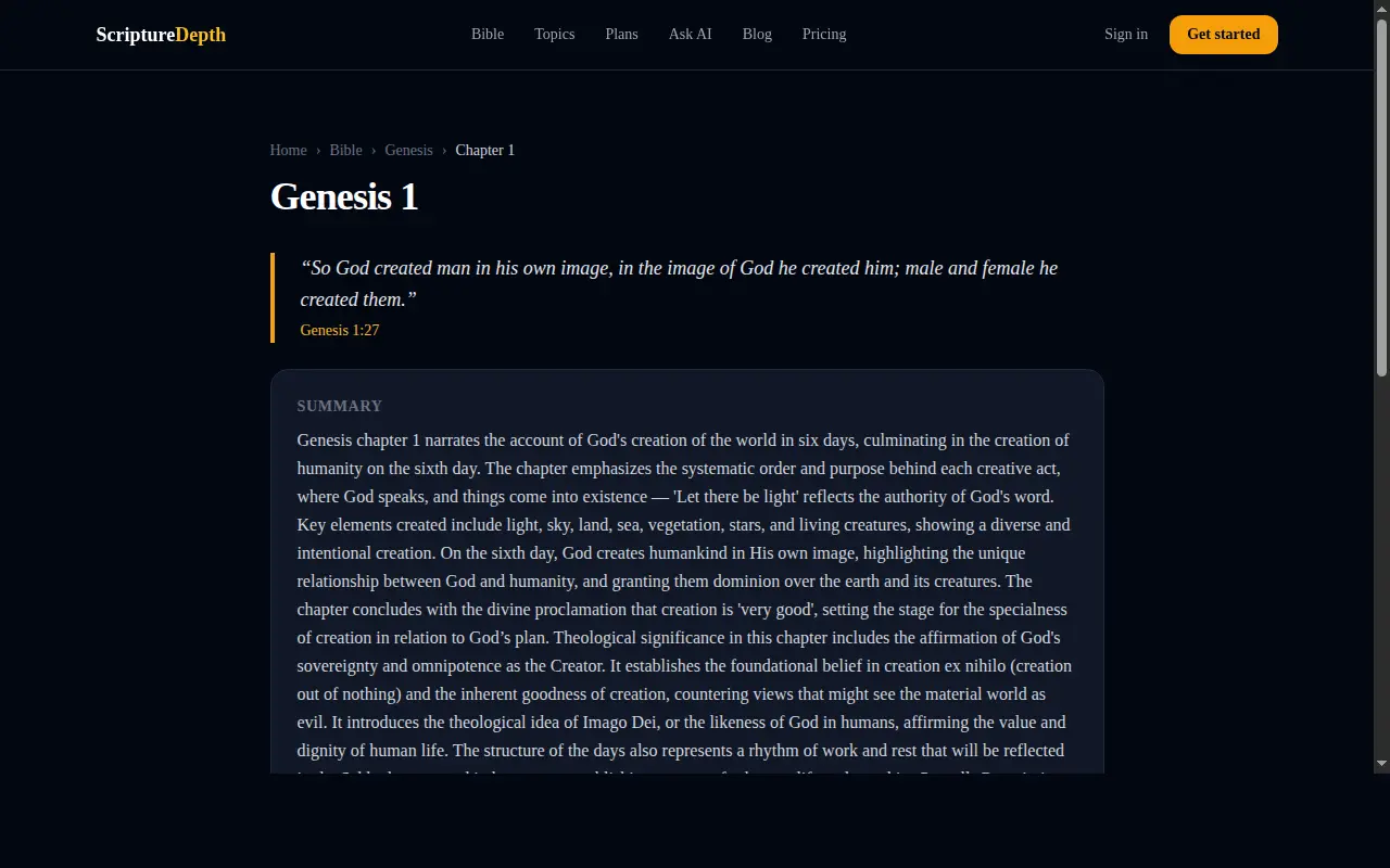 Screenshot 2 of ScriptureDepth