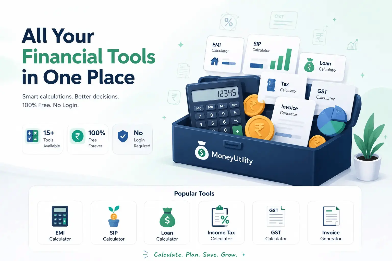 Screenshot 1 of MoneyUtility