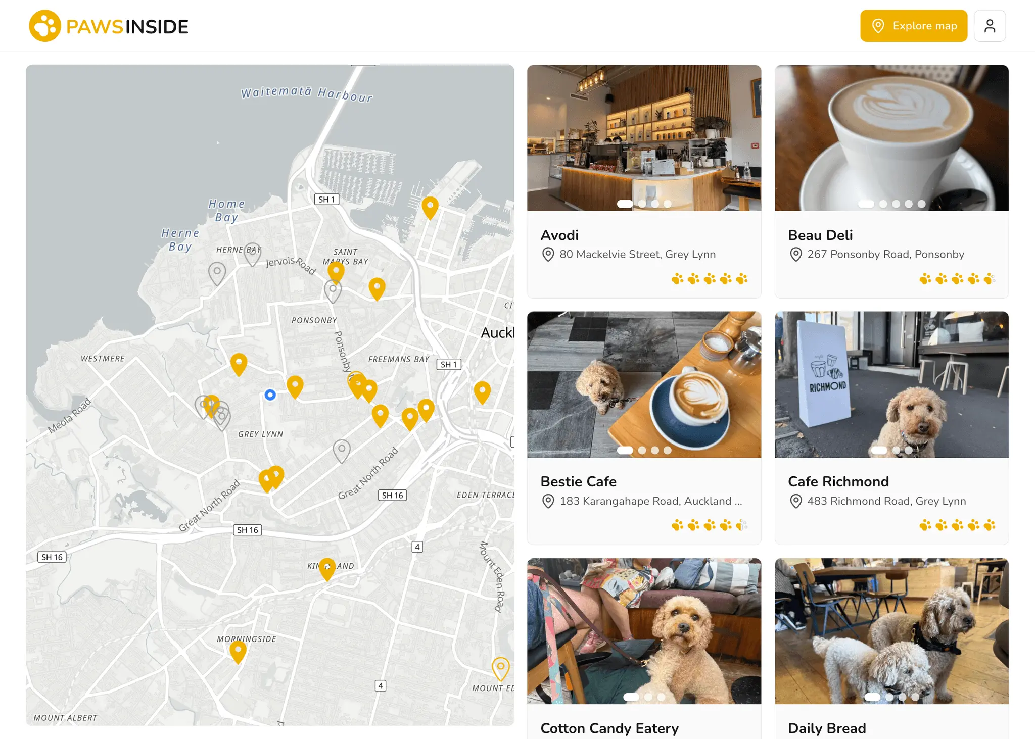 Screenshot 1 of Paws Inside