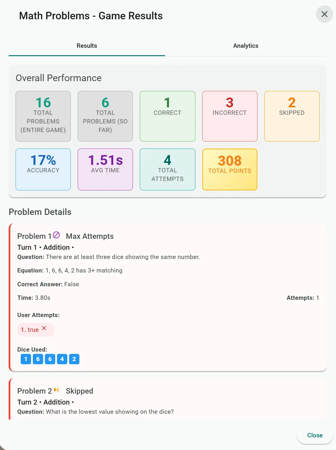 Screenshot 3 of Five Dice Math™