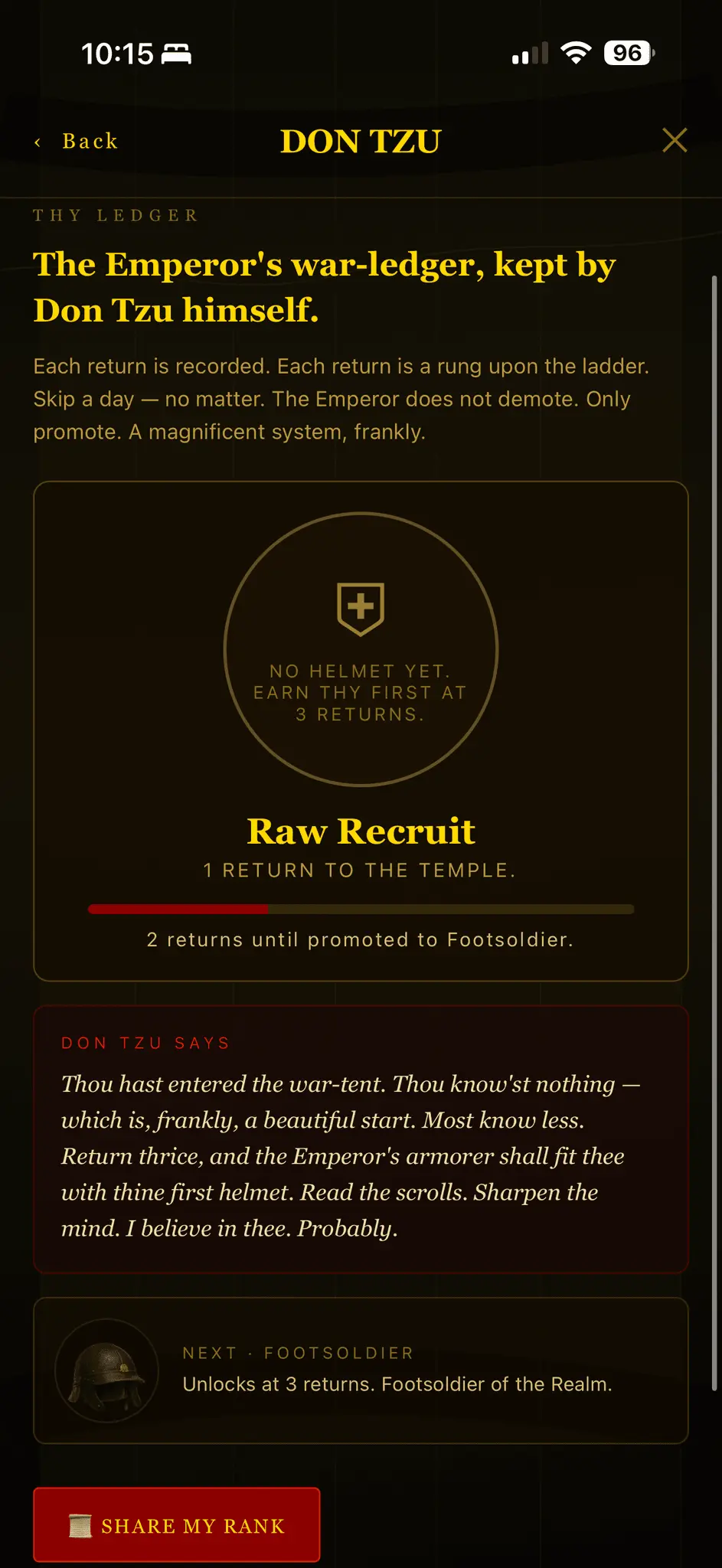 Screenshot 1 of Don Tzu