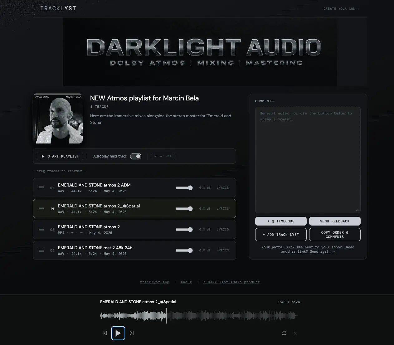 Screenshot 7 of Tracklyst
