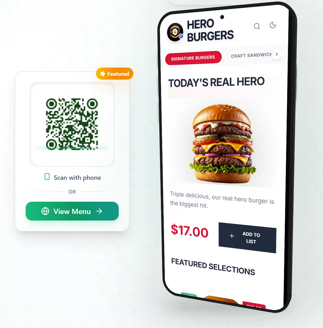 Screenshot 3 of MenuHoster