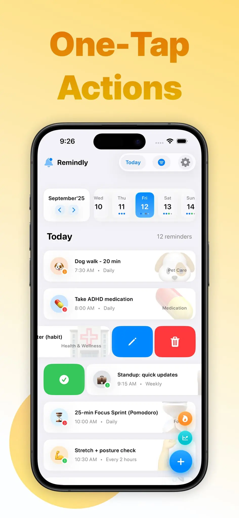 Screenshot 2 of Remindly