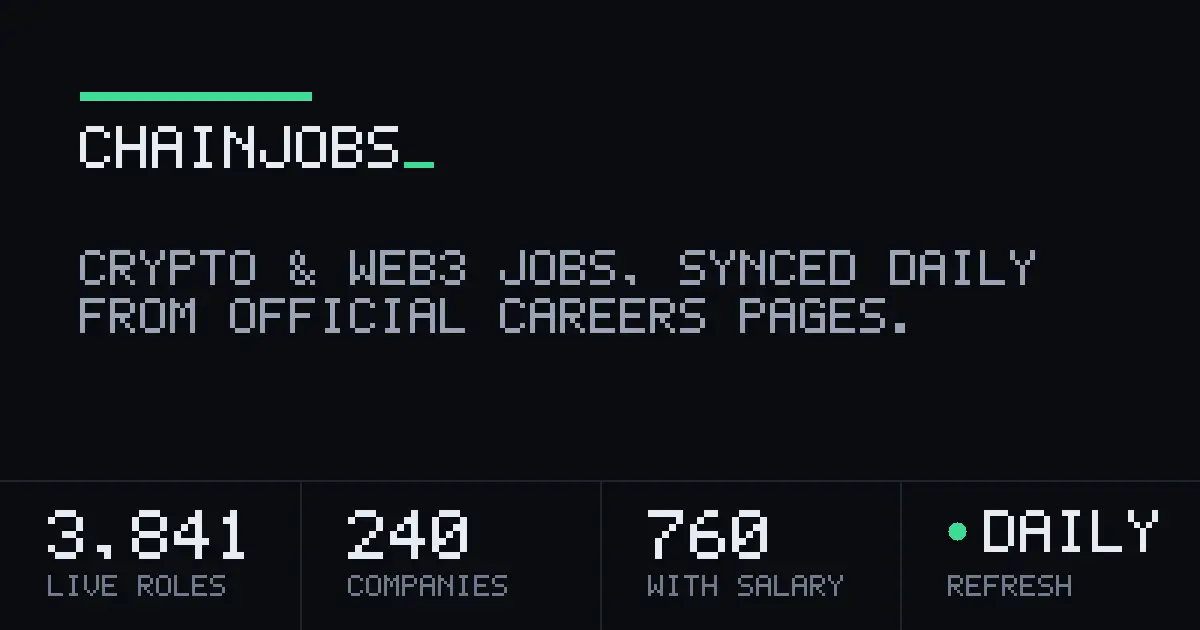 Screenshot 1 of ChainJobs