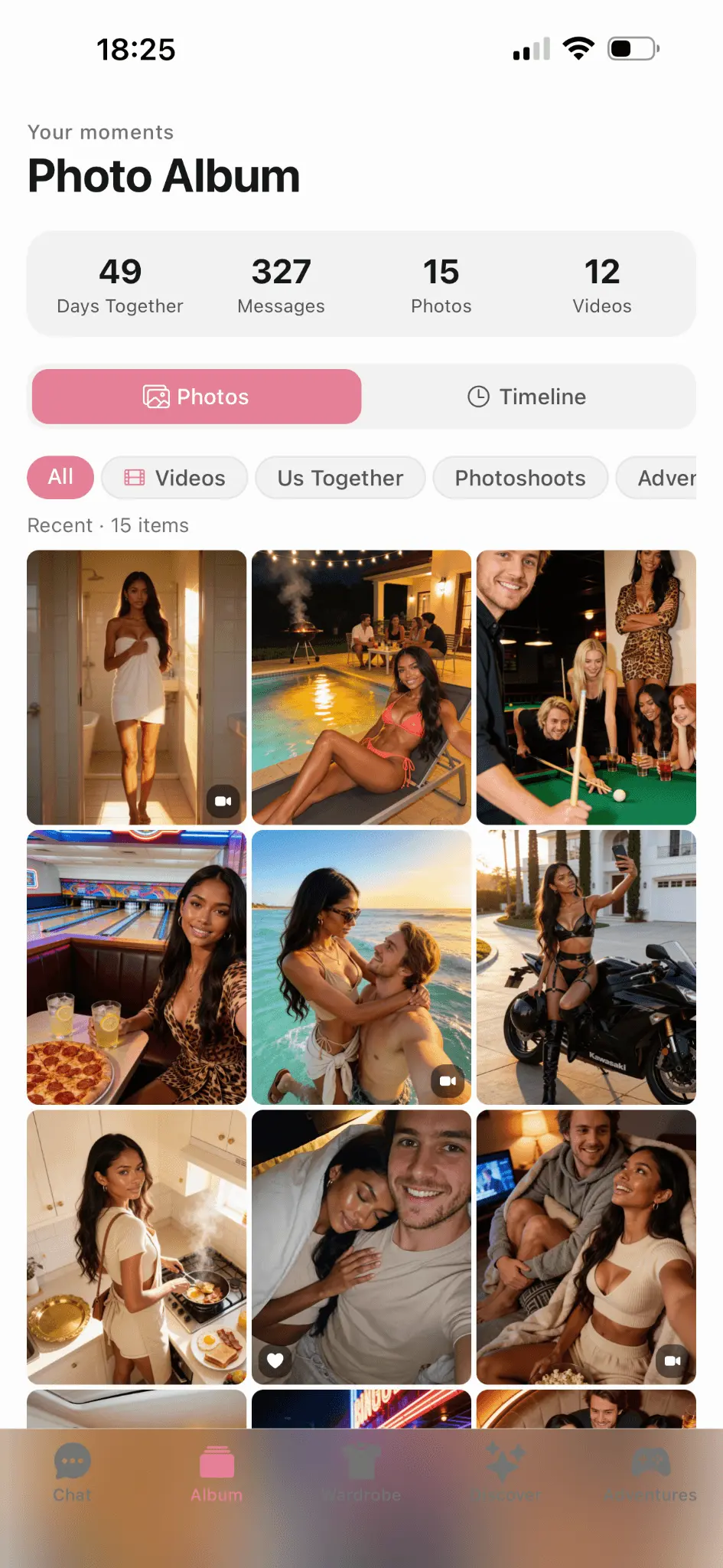 Screenshot 5 of Kissable