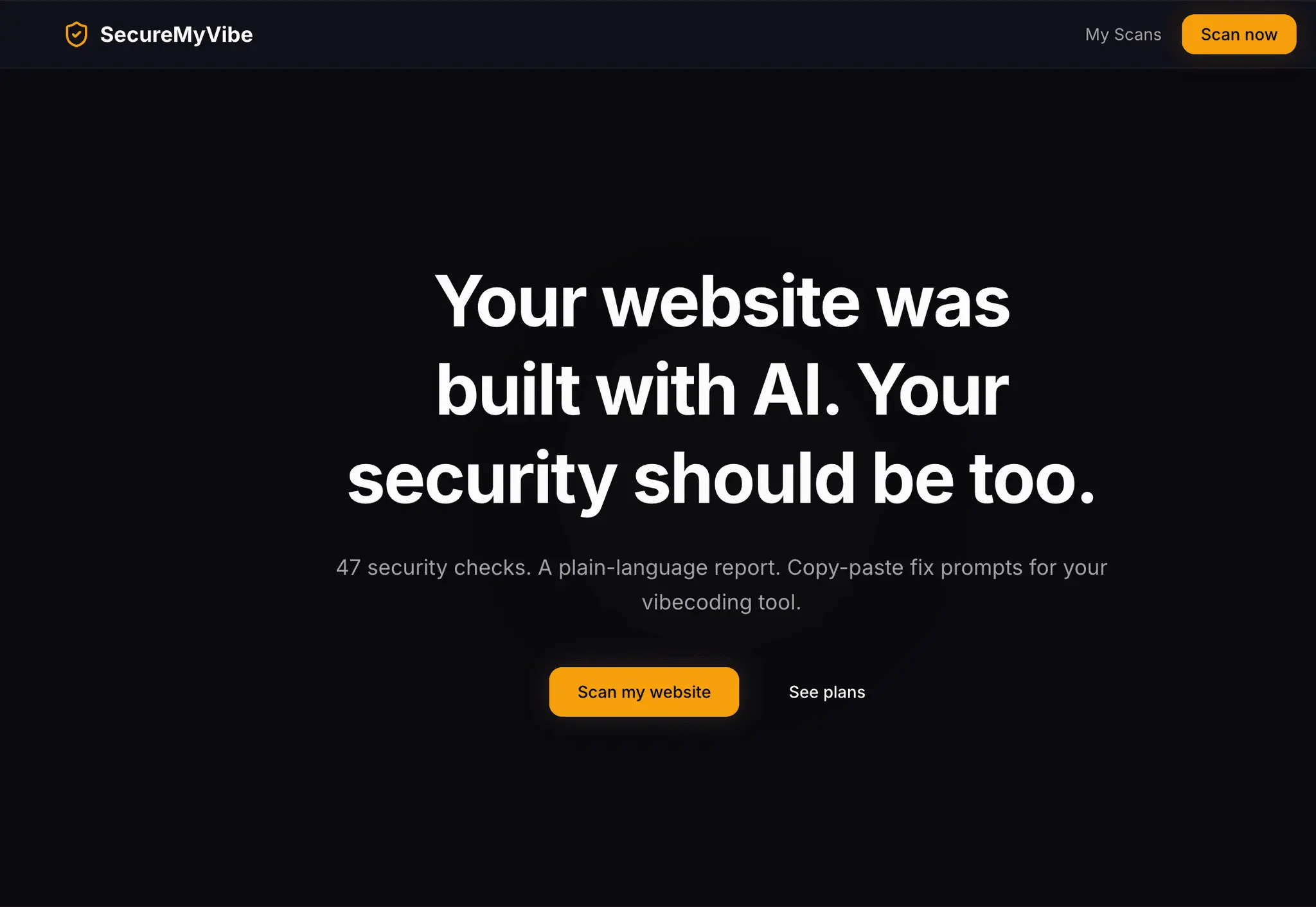 Screenshot 1 of SecureMyVibe
