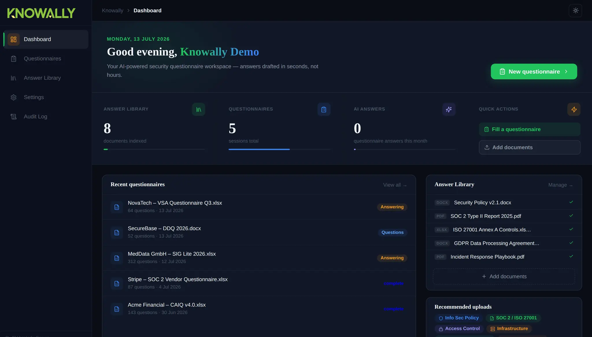 Screenshot 1 of Knowally