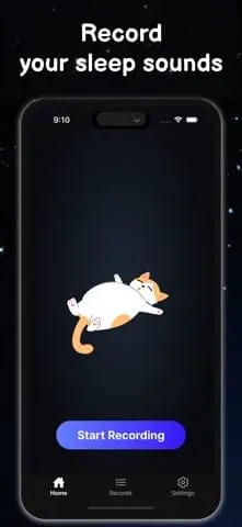 Screenshot 3 of SleepTalk: Snore Recorder App