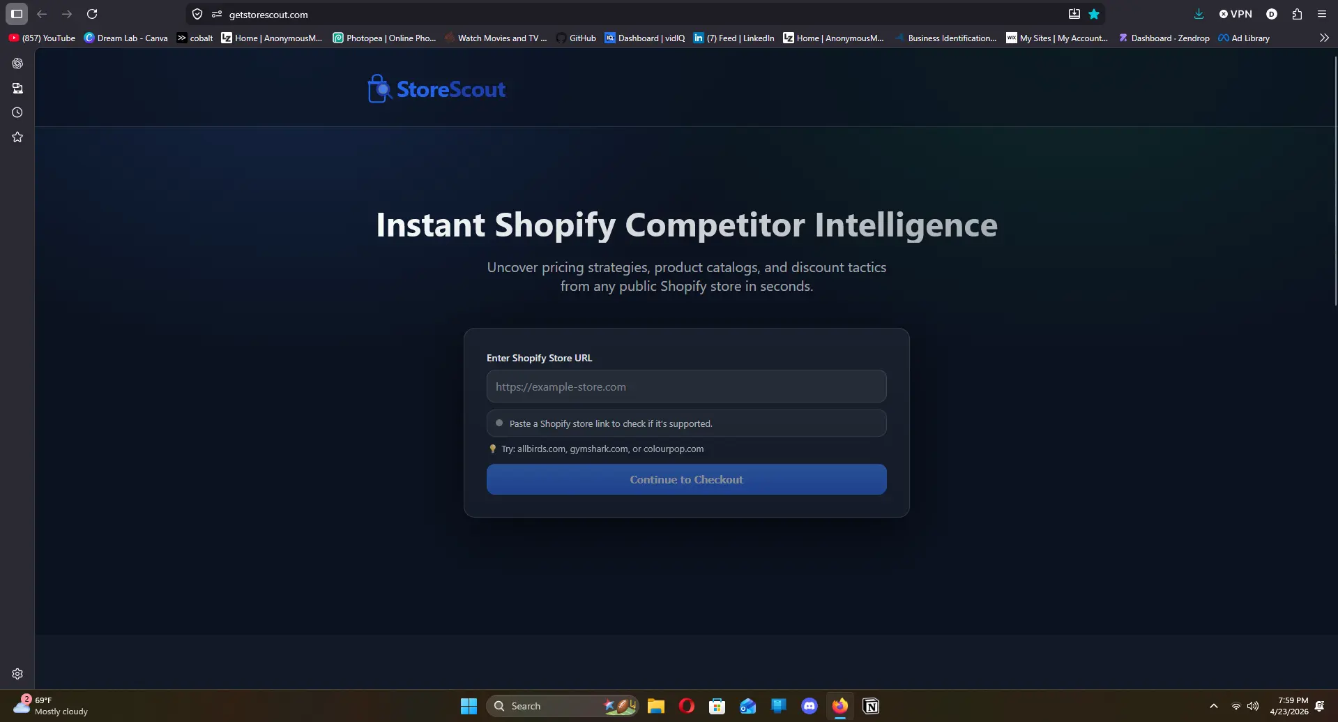 Screenshot 2 of StoreScout