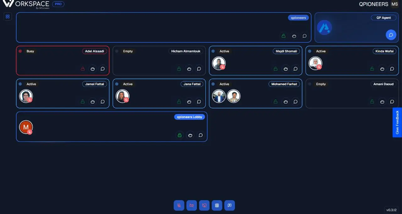 Screenshot 2 of Qpioneers Workspace