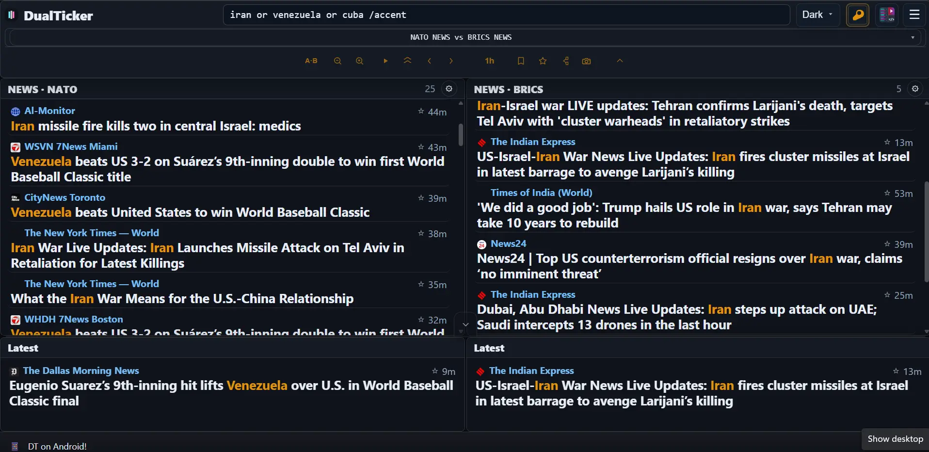 Screenshot 5 of DualTicker